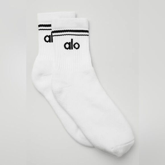 Alo Yoga Accessories - SOLD OUT ALO YOGA Unisex Half-Crew Throwback Sock NWOT